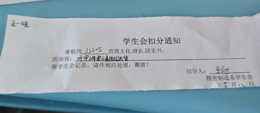 【卫生扣分14-1】叶宇峰